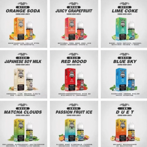 SAMURAI將軍煙油 將軍煙油 小煙油 小菸油 電子煙油 將暈小煙油 DER煙油 廚師煙油 將軍鹽系列的煙油 蒸氣賣場 蒸氣店