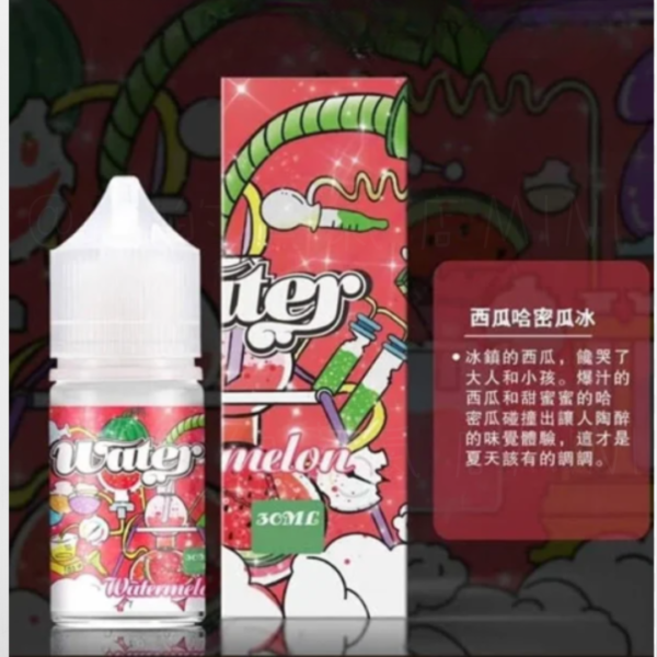 WATER美國瓦特電子菸小煙油30ml 【WATER 瓦特】30ml小煙油 電子菸小煙油 小菸油 電子煙油 美國菸油 爆脾氣煙油 鯊克菸油 將軍煙油 DER煙油 BIBO煙油 電子煙菸油 蒸氣賣場 蒸氣店